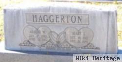 Albert W 'bert' Haggerton