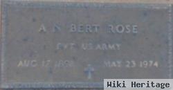 Albert Nathan "bert" Rose