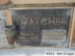 John R Thatcher