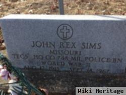 John Rex Sims