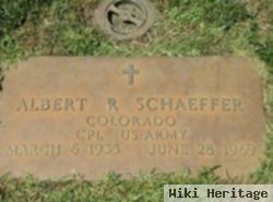 Albert R. Schaeffer