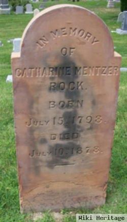 Catharine Mentzer Rock