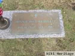 Minnie Hill Bramlett