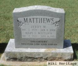 Mary L. Whitlock Matthews