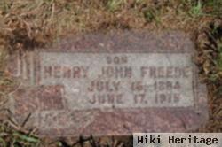 Henry John Freede