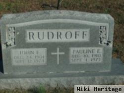 Pauline E Dill Rudroff