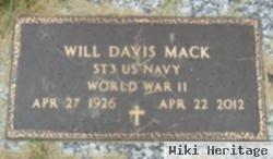 Rev Will Davis Mack