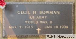 Cecil H. Bowman