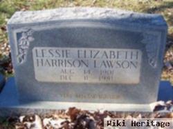 Lessie Elizabeth Harrison Lawson