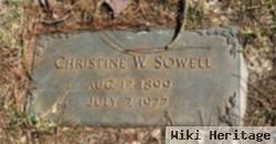 Christine W. Sowell