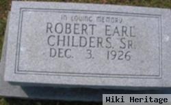 Robert Earl Childers, Sr