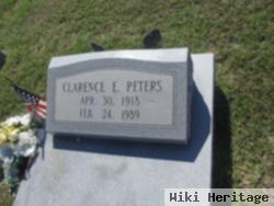 Clarence E Peters