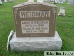 Amos S Weidman