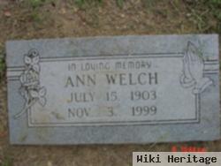 Ann Welch