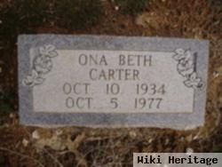 Ona Beth Carter