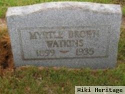 Myrtle Lucille Brown Watkins