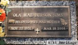 Ola Mae Burson Sims