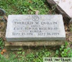 Sgt Therold Wesley Quillin