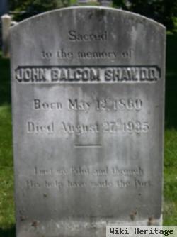 John Balcom Shaw