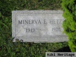 Minerva E. Hetzel