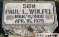 Paul L Wolfel