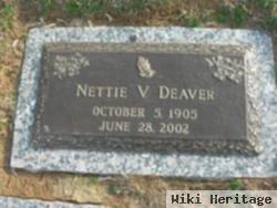 Nettie Jane Vanhook Deaver