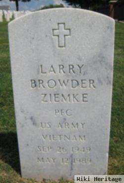 Larry Browder Ziemke