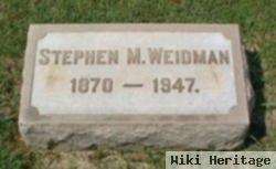 Stephen M Weidman
