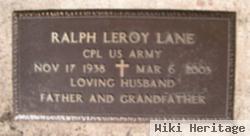 Ralph Leroy Lane
