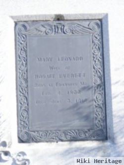 Mary Leonard Everett