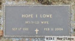 Hope Irene Weston Lowe