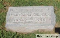 Mary Anna Parks Robinson