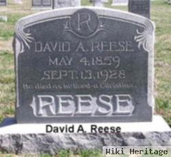 David Aldreda Reese