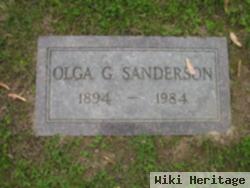 Olga G. Sanderson