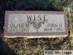 Olive M Wise