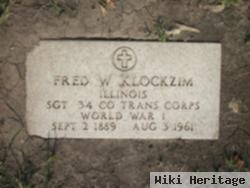 Fred W. Klockzim