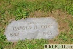 Harold H Cox