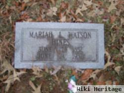 Mariah L. Watson Hines