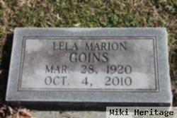 Lela March Marion Goins