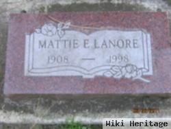 Mattie E Odneal Lanore