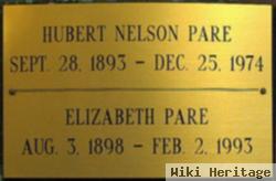 Hubert Nelson Pare