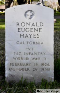 Ronald Eugene Hayes