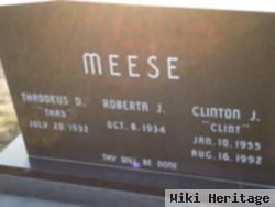 Clinton J "clint" Meese