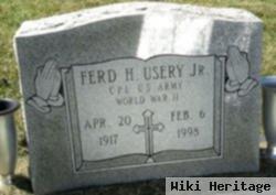 Ferd H Usery, Jr