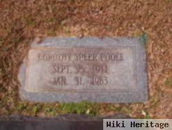 Dorothy Speer Poole