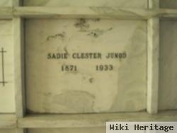 Sarah E. "sadie" Clester Junod