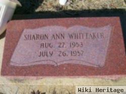 Sharon Ann Whittaker