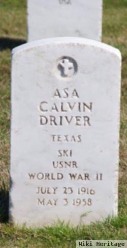 Asa Calvin Driver, Jr