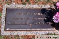 Betty Lou Tatum Still