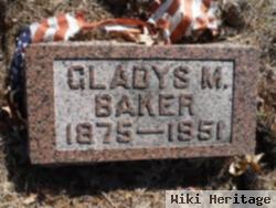 Gladys M Baker